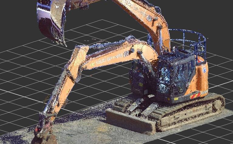 3D scan machinery