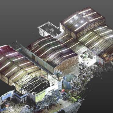 3D scanning project used for factory layout design and production planning