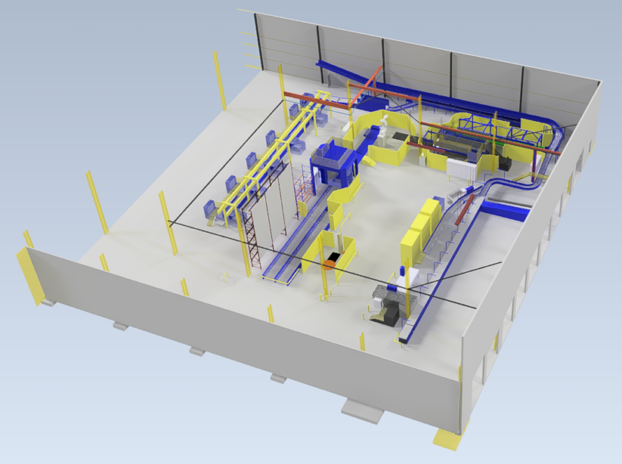 Large-scale industrial laser scanning for infrastructure and built environment projects